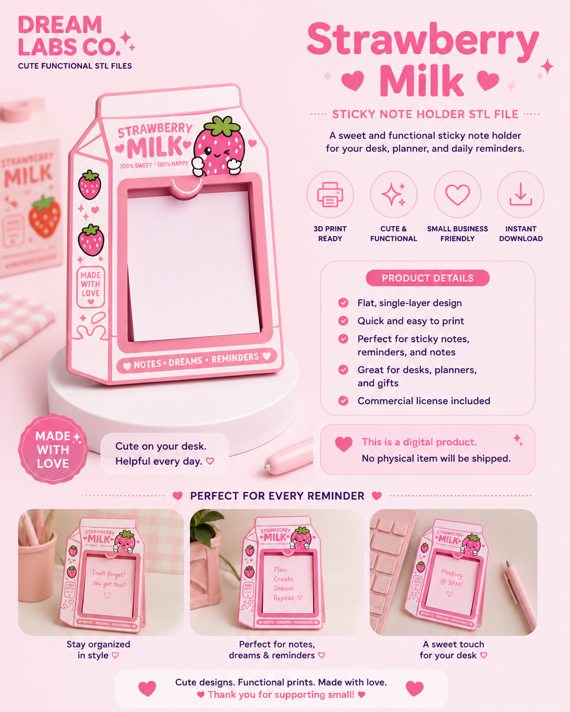 Sticky Note Holder